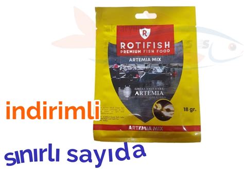 rotifish artemia mix çıkarma
